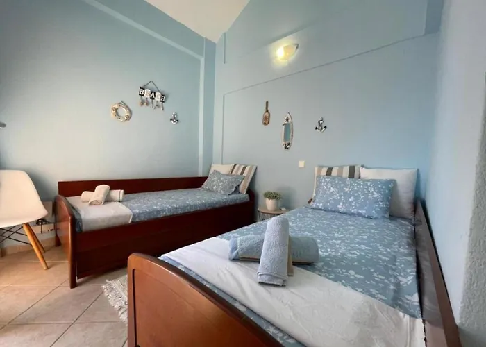 Cozy Doras House Offers Panoramic Views Of Sea Casa de Férias Metokhion Konstamonitou