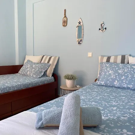 Semesterbostad Cozy Doras House Offers Panoramic Views Of Sea Metokhion Konstamonitou